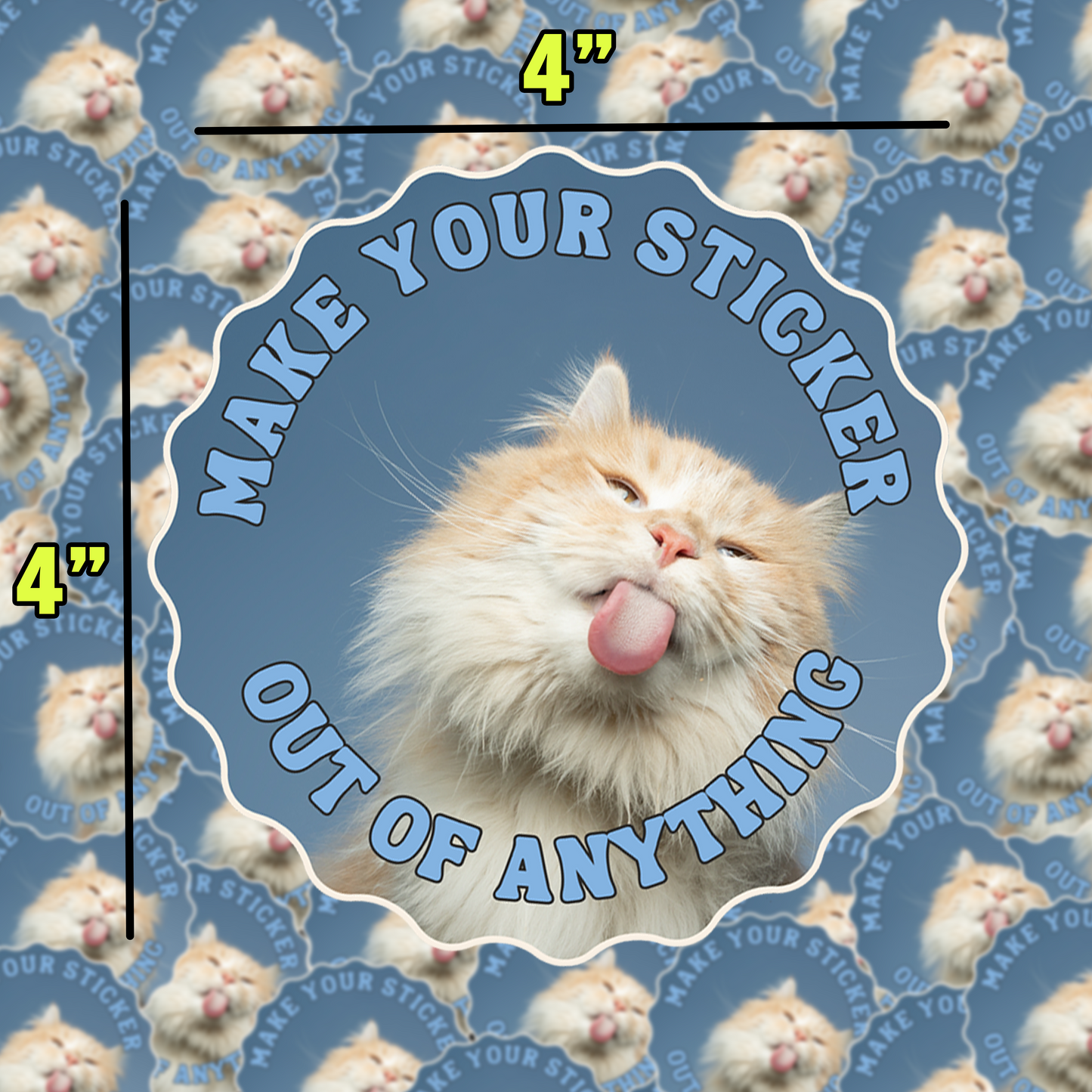 Sticker (4in x 4in) Gang-Sheet Builder